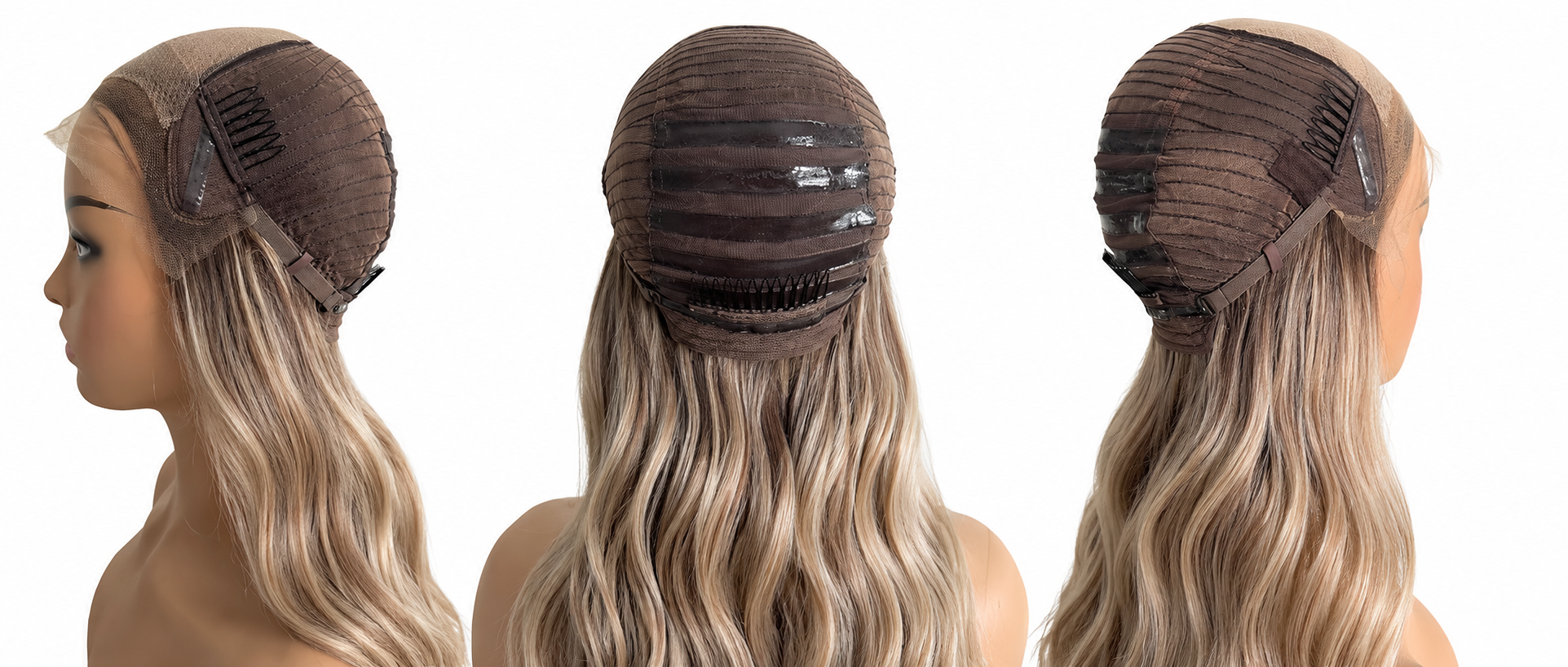 Anna Wig | Golden Blonde Balayage HD Lace Human Hair Wig READY TO SHIP