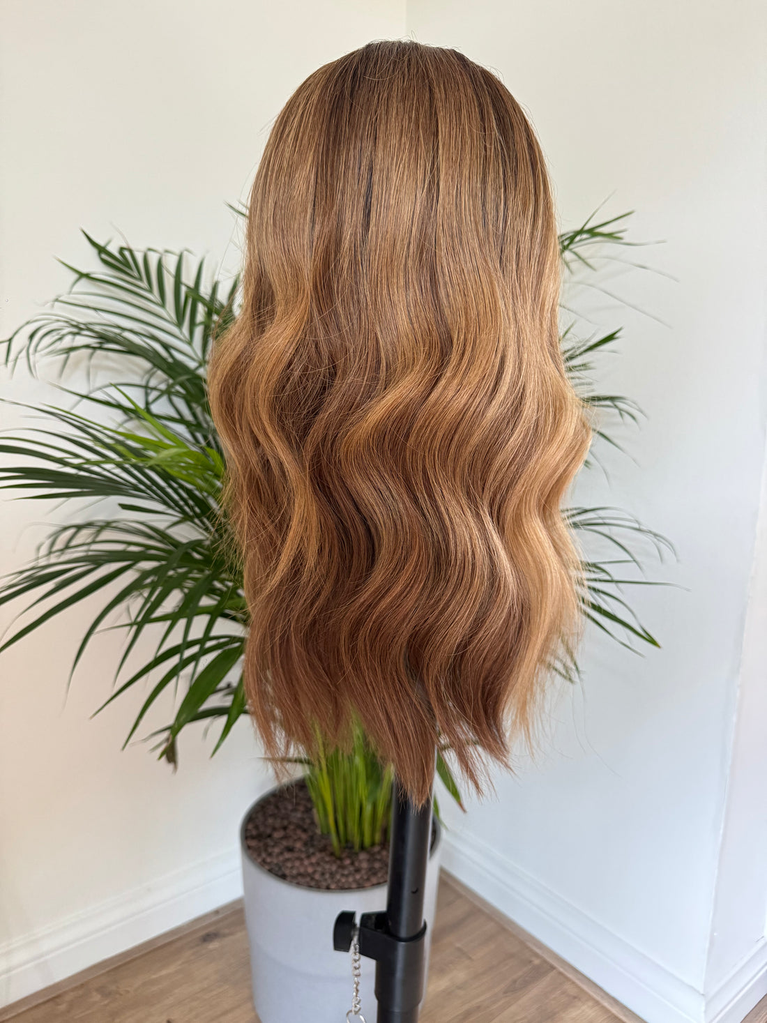 Olivia – Hellbraune Balayage HD Lace Echthaarperücke | 18" & 22"