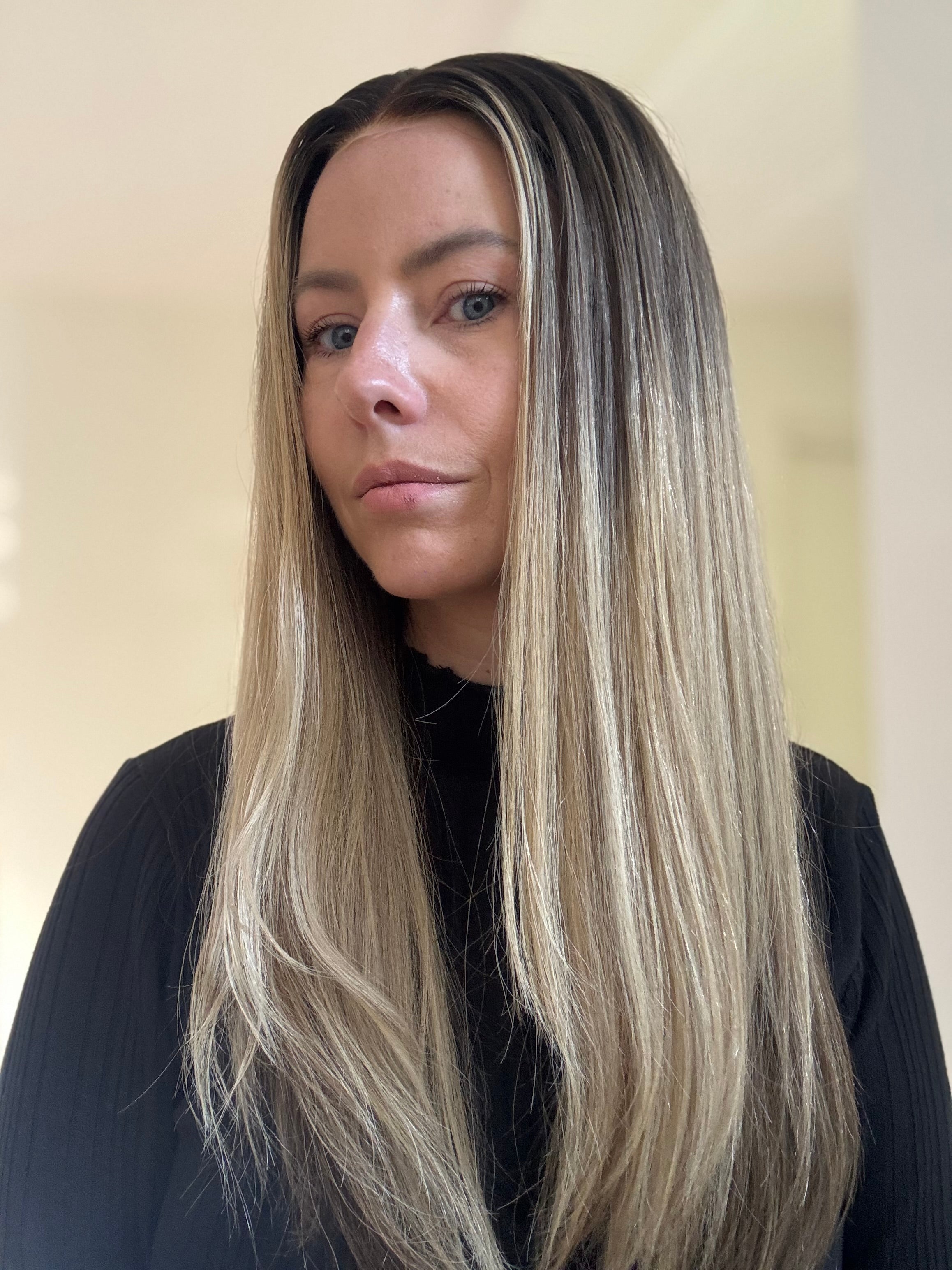 Mabel Wig | Perruque Cheveux Humains Balayage Blond Beige Froid HD Lace PRÊT À EXPÉDIER (copie)