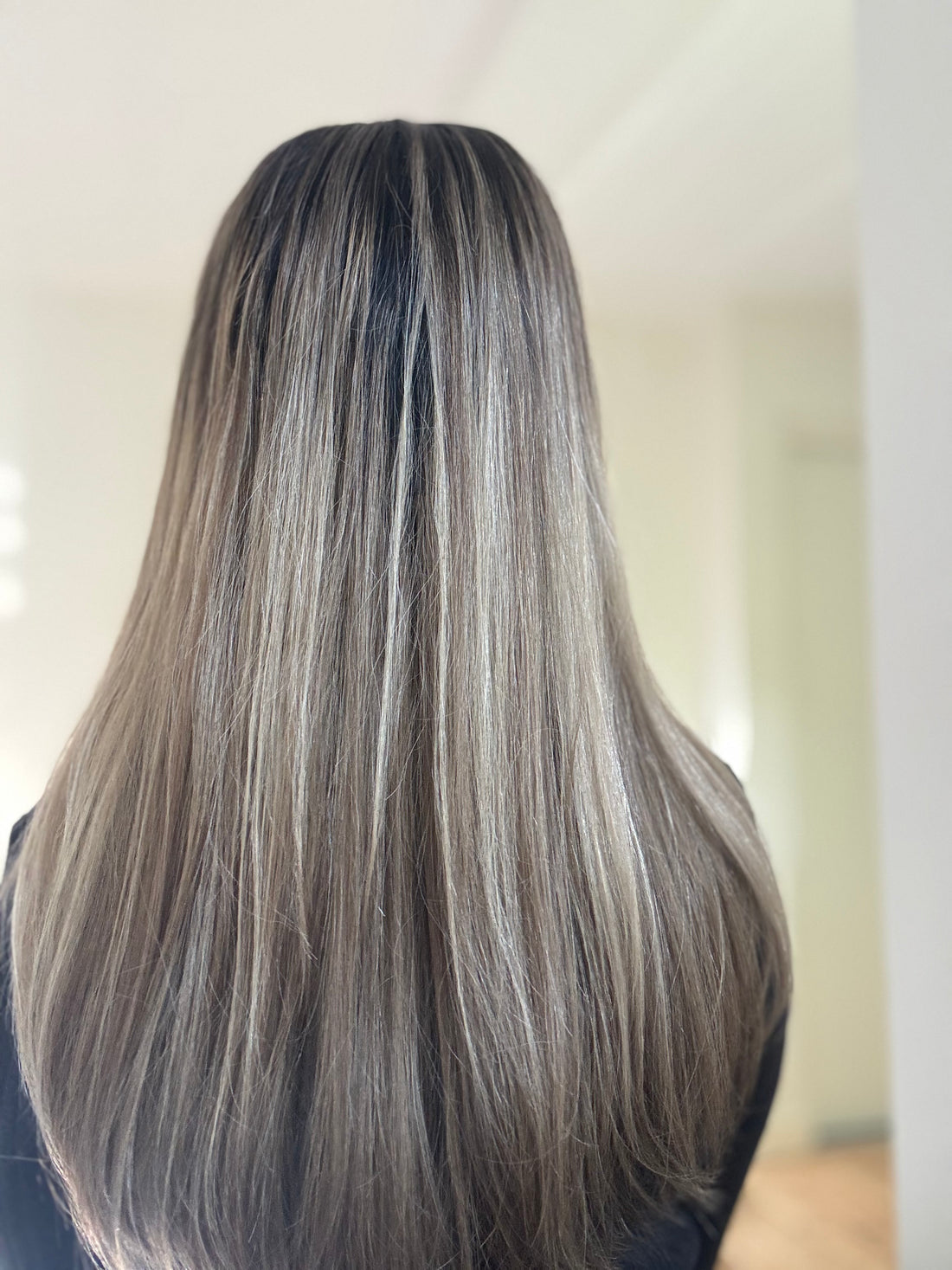Mabel Wig | Perruque Cheveux Humains Balayage Blond Beige Froid HD Lace PRÊT À EXPÉDIER (copie)