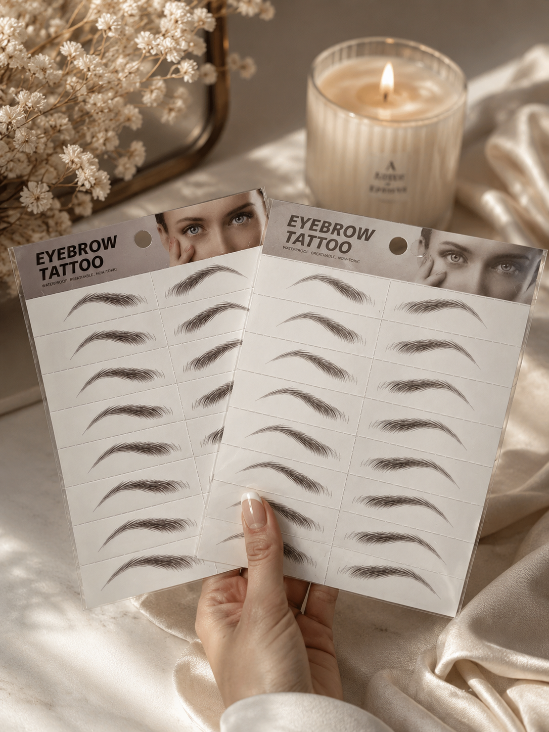 Natural Waterproof Eyebrow Tattoos for Alopecia & Hair Loss